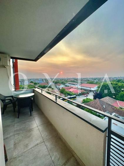 Apartament cu 3 camere semidecomandat, mobilat în Girocului
