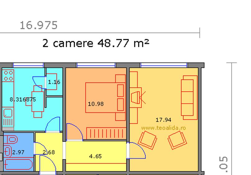 Valea Oltului Vânzare - 2 Camere + Boxă + Garaj - AK251-F1 - 10