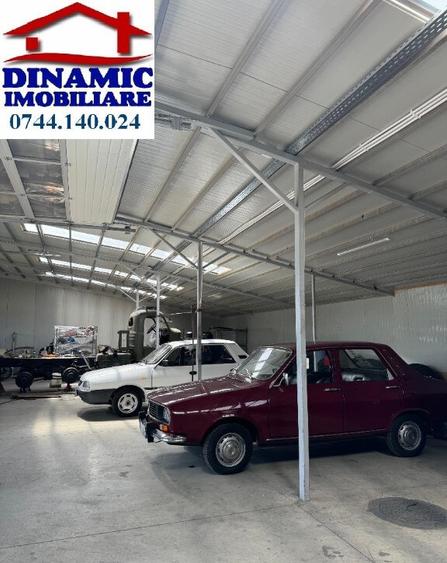 Ansamblu de hale, zona ie?ire spre Izvoare. Pre? 5 Eur/mp - 6