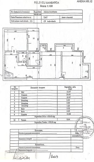 P+M Brancoveanu,aproape de metrou si parc,pretabil spatiu birouri/locuinta,5 cam - 21