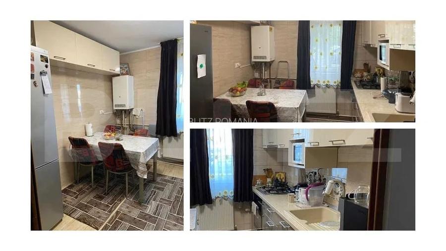 Apartament de vanzare, cu 3 camere, 62 mp, zona Dacia