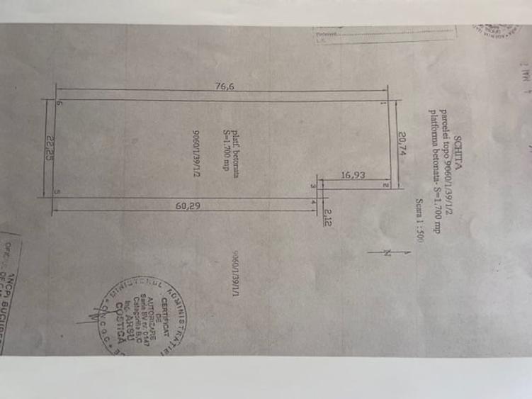 DE VANZARE O PLATFORMA BETONATA  TURNULUI LANGA FACULTATEA DE CONSTRUCTII - 2