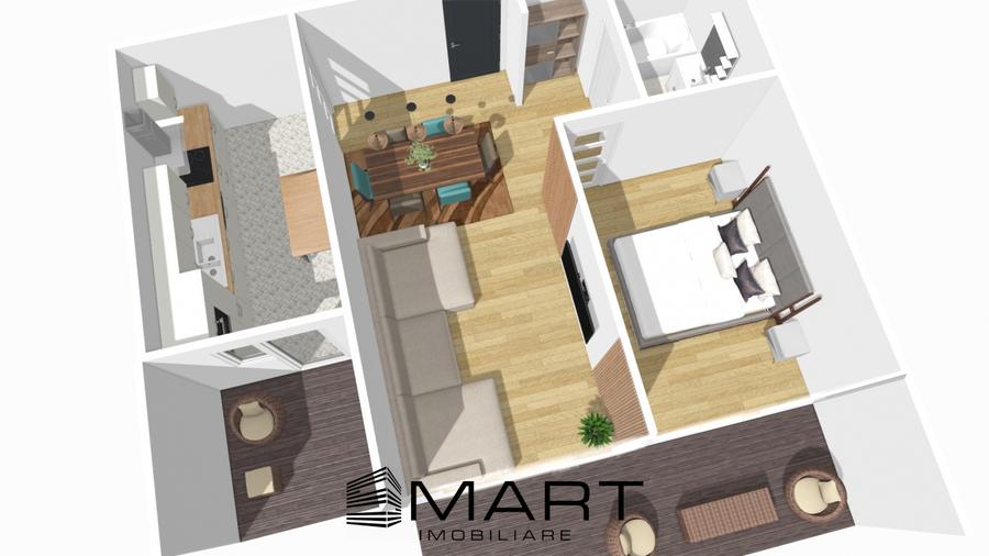 Apartament 2 camere zona Veterani - 1