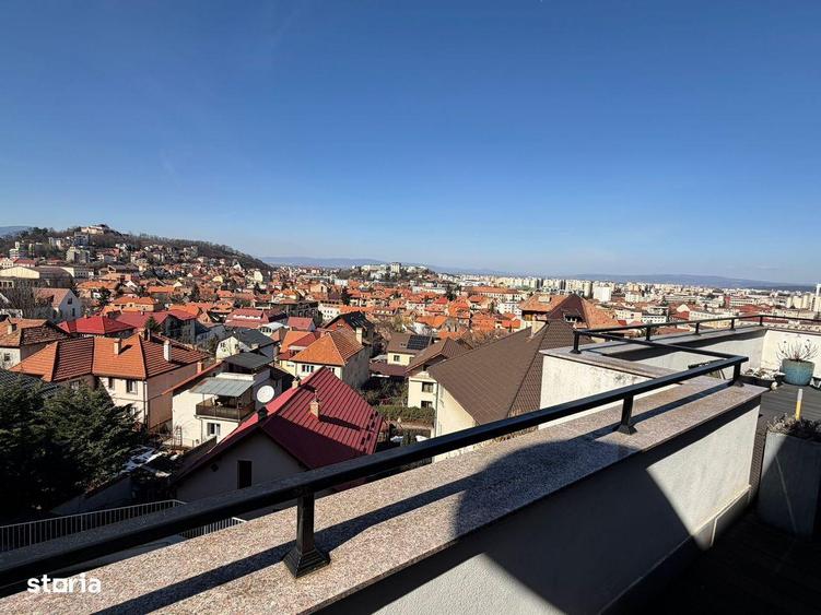 Apartament 3 camere Ultracentral Brasov Terasa panoramica Comision 0% - 3