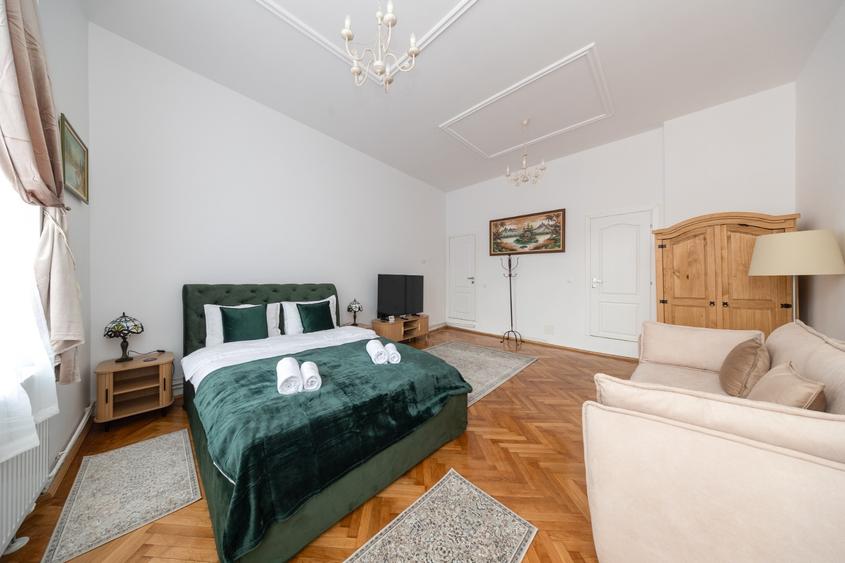 Garsoniera Centrul istoric,parcul Saguna,renovata,mobilata nou,370 Euro - 2