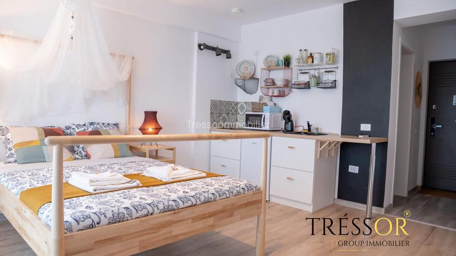 Închiriere studio modern – Mamaia Nord, prima linie la mare