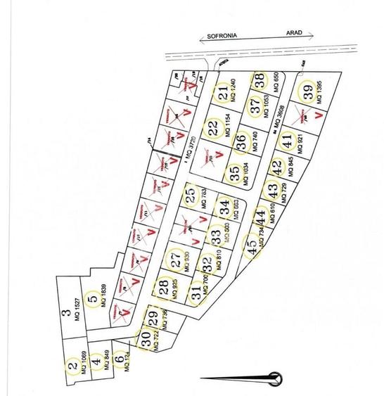 Teren intravilan in Cartierul Verona, in Arad. - 2