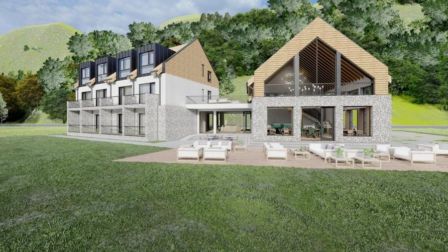 Teren Construcții intravilan de 7614 mp, în Râu Sadului