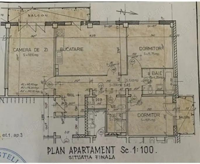 De vanzare apartament 4 camere - 3