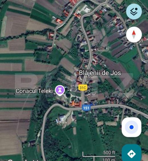 Teren extravilan,850 mp,ideal de cabana,zona Blajeni de Jos - 4