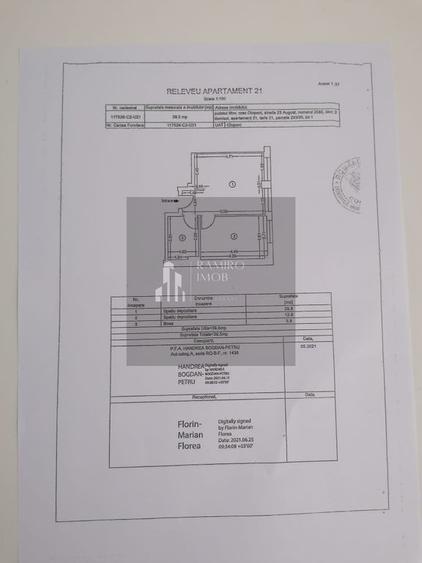 Apartament cu 2 camere decomandat în Central