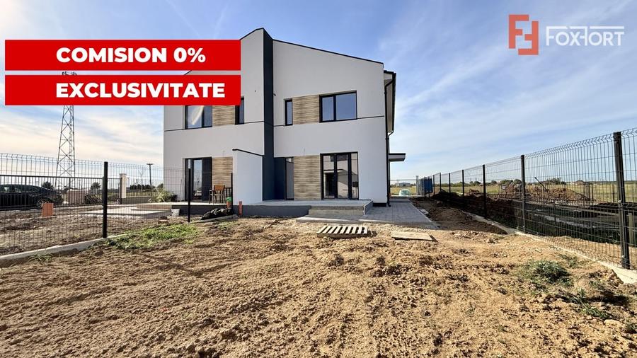 Duplex cu 5 camere cu Teren 308 Mp în Moșnița Nouă