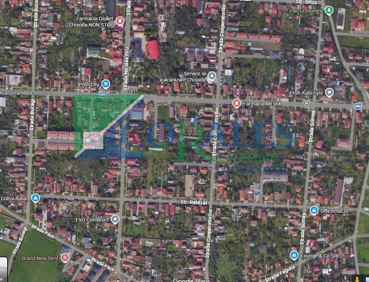 Teren Construcții intravilan de 1700 mp, în Chișoda
