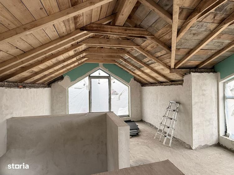 Casa la gri 4 camere P+1+M 125 mp Berceni central, 90.000 euro - 17