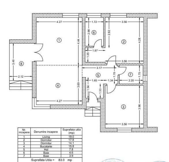 Casa parter tip scandinav * Teren generos 360 mp *50 m STB - 6