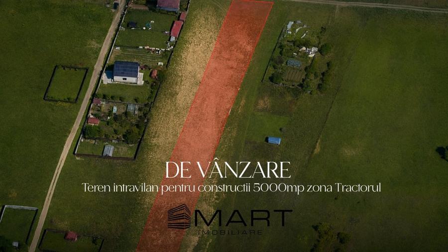 Teren Intravilan 10000 mp, deschidere str. Nicolae Labis - zona Tractorul - 1