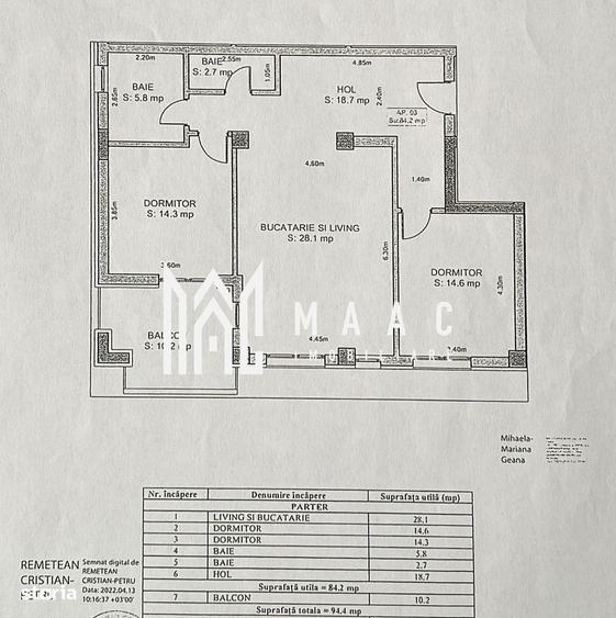 Apartament 3 camere | Decomandat | 84 mp | Balanta Residence - 5