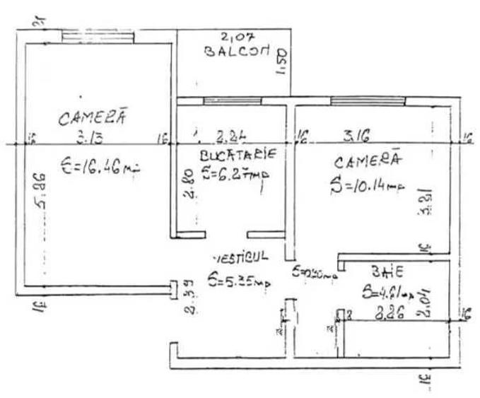 Apartament 2 camere Sfantu Lazar - Palas - Ocazie - 1