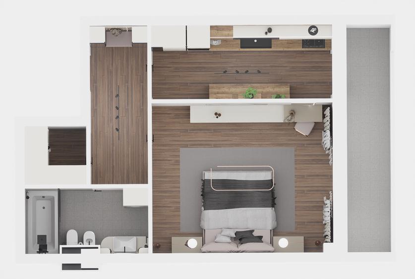 START VÂNZĂRI la cel mai nou complex din Iași: Apartament cu 1 cameră decomandat - 10