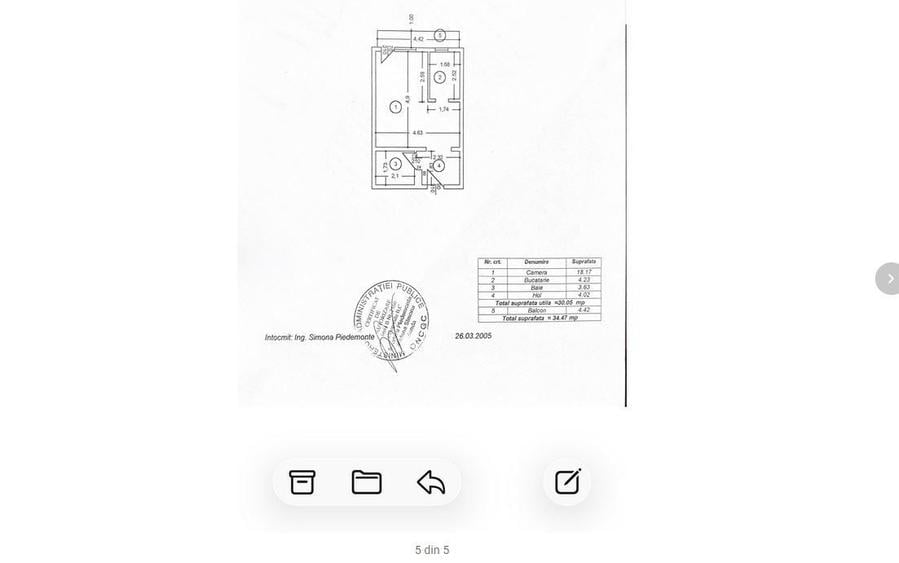 CHISINAU -basarabia bloc mixt , decomandata - 5
