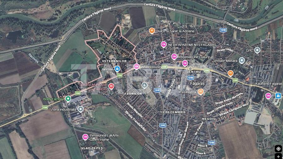 Teren intravilan de vanzare 500 mp zona Veteranilor - 1