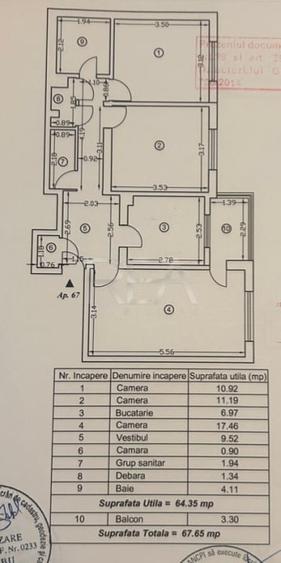 Apartament 3 camere Colentina – Str. Radovanu, loc parcare - 9