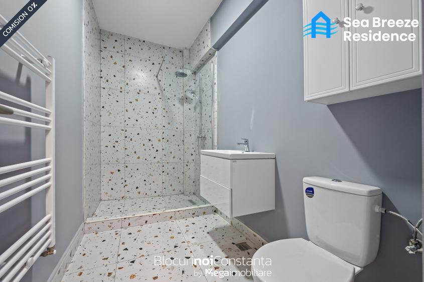 ✅La mare: Studio mobilat și utilat · Sea Breeze Residence | Preț final - 5