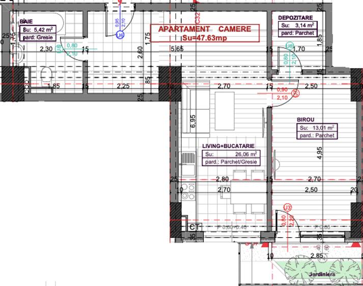 Apartament cu 1 camera, Copou, Predare 12/2025. - 2