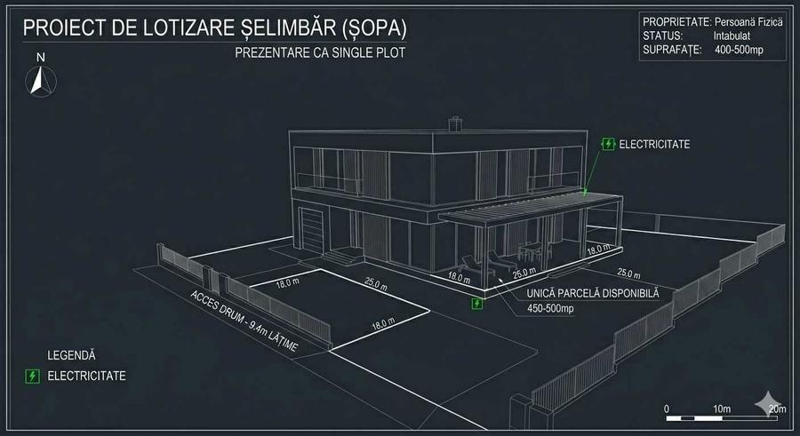 Teren intravilan cu PUZ finalizat 130 /m2 - 3