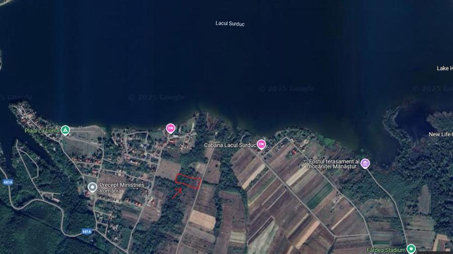 Teren intravilan 2900 mp - Investitii - Lacul Surduc - Fardea Timis - 4