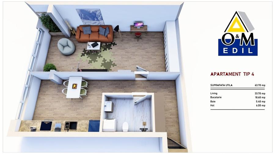 Apartamente NOI intabulate de vânzare în Codlea - 6