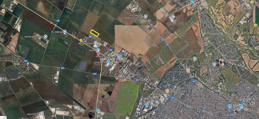 Metro Ploiesti - Paulesti, vanzare teren 39.144mp. - 8
