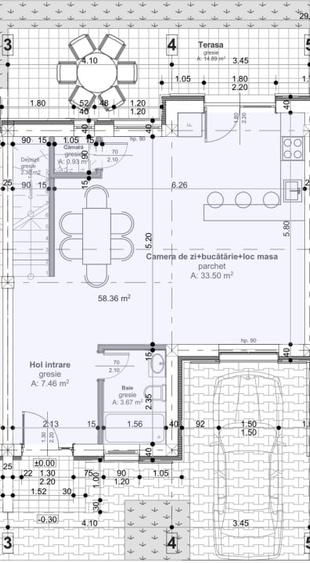 Casa insiruita, 4 camere, 95.81 mp utili, semifinisata, Zona Eroilor - 2