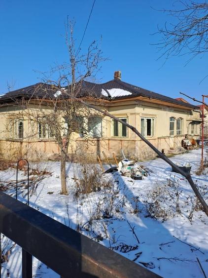 Dascalu, casa veche 4 camere, acoperis nou, teren 1300 mp, deschidere 39 m - 16