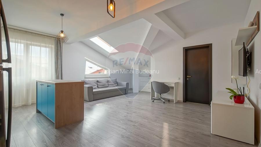 Apartament 2 camere, 53 mp, open space, mobilat, Sanpetru