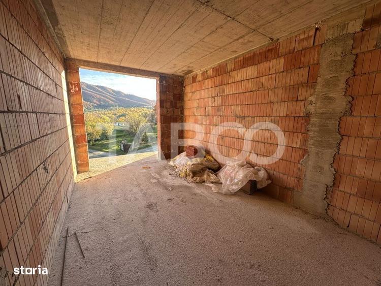 Vila premium Cisnadioara panorama, piscina infinity, teren 485 mp - 8