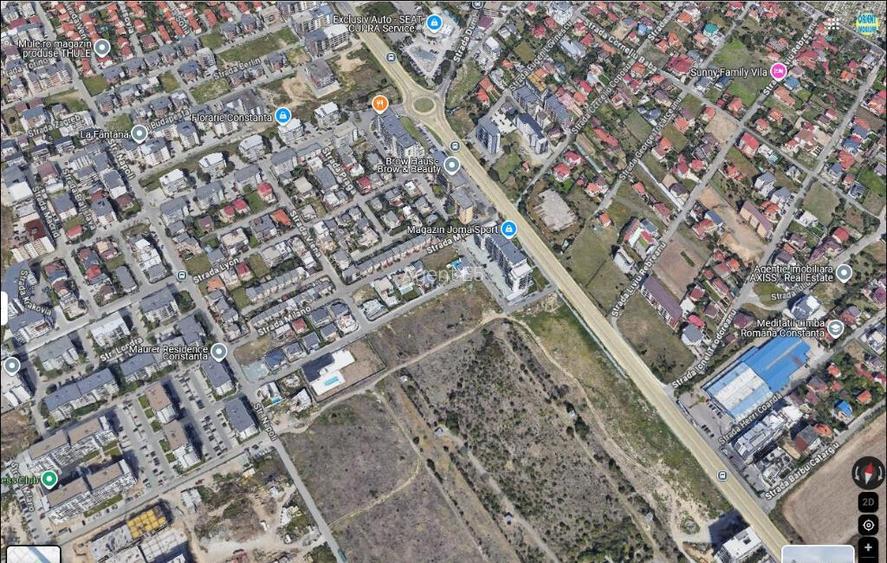 Tomis Plus, teren intravilan 400mp de vanzare Tomis Plus, teren intravilan 400mp de vanzare