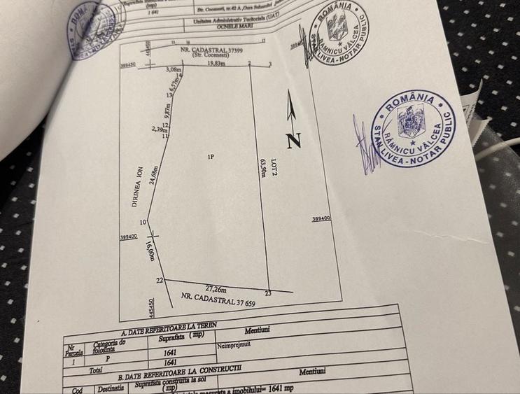 Teren intravilan ocnele mari / 8 min de oras / 1700 m2 - 9