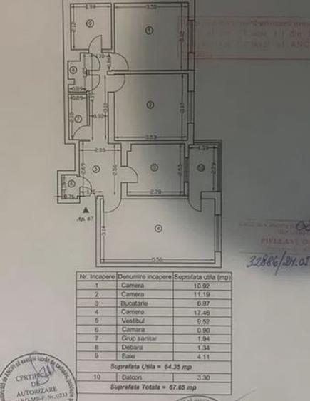 Colentina,Maior Bacila,bl.1988,reabilitat,et.2/8,DECOMANDAT,2 bai,Liber - 7