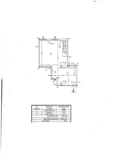 Spațiu comercial, de 155 mp, în Ultracentral