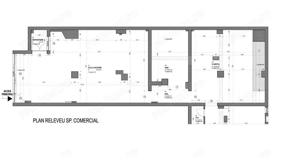 Spatiu comercial de inchiriat, 285 mp, zona Calvaria - 3