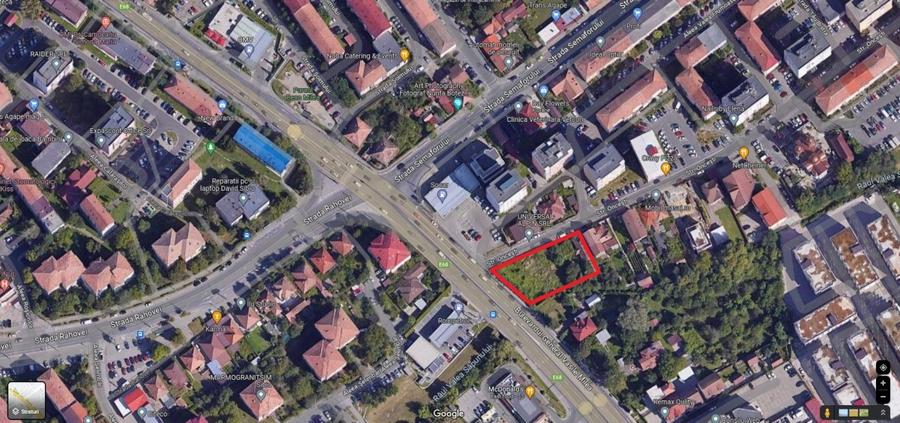 Teren de constructii P+3+R - 1.280 mp - B-dul Vasile Milea - 1