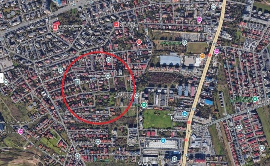 Teren intravilan 843 mp, cu autorizatie de construire D+P+E,  Europa - 1