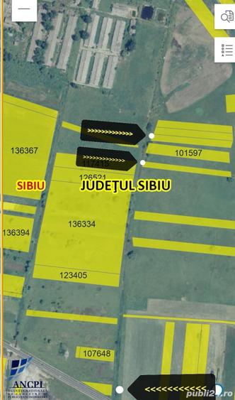 Teren de 2500 mp, în Nord