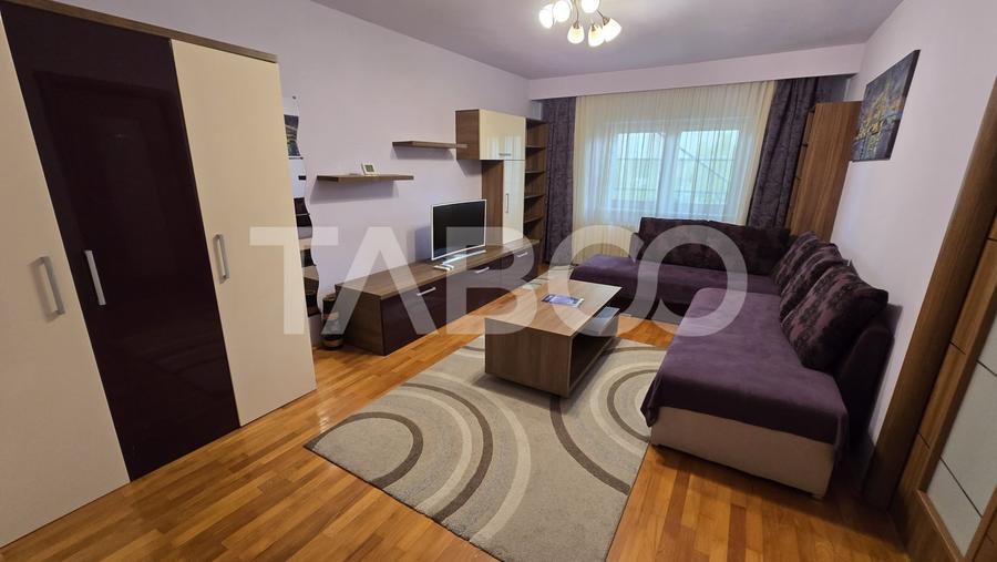 Apartament cu 2 camere decomandat, mobilat în Central