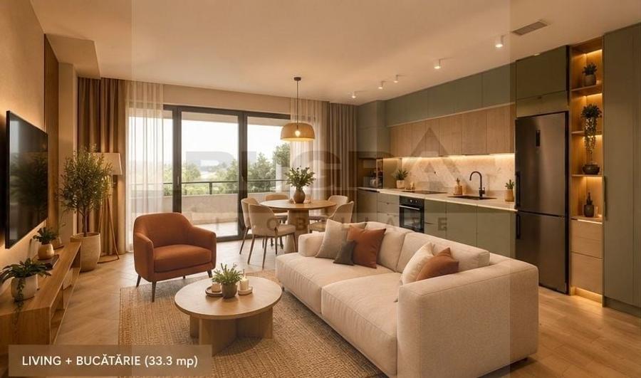 Apartament cu 2 camere semidecomandat în Zorilor