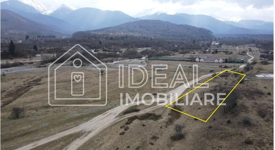 Teren extravilan de vânzare – Cârțișoara | Vedere spre Munții Făgăraș - 1