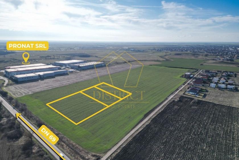 COM 0% Parcele de teren intravilan industrial | Sanandrei - 2