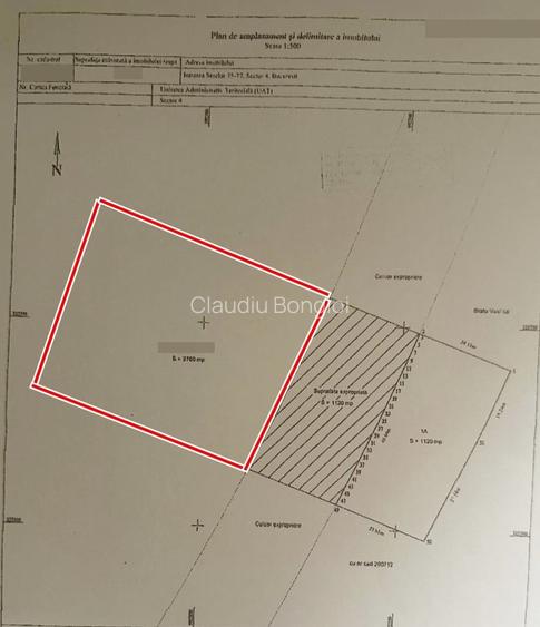 Teren intravilan Splaiul Unirii- Iuliu HATEGAN