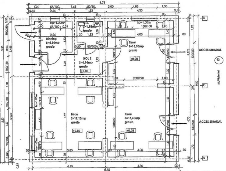 Ghiroda - Sp comercialBirouri - 140mp utili - 3000mp teren - 2
